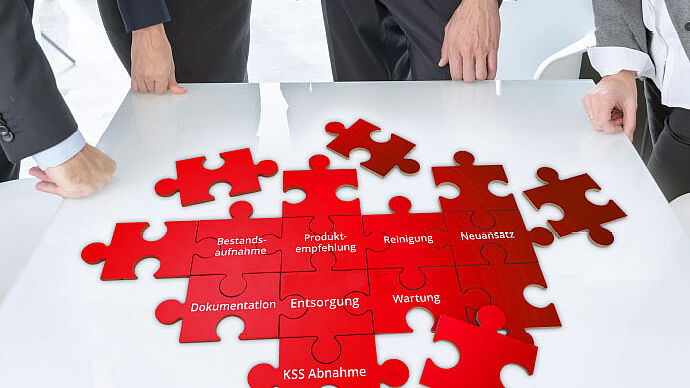 Kachel fluid management